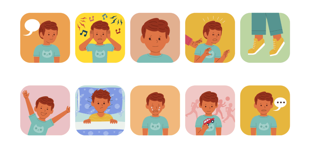 Symptoms of Attention Deficit Hyperactivity Disorder (ADHD)
