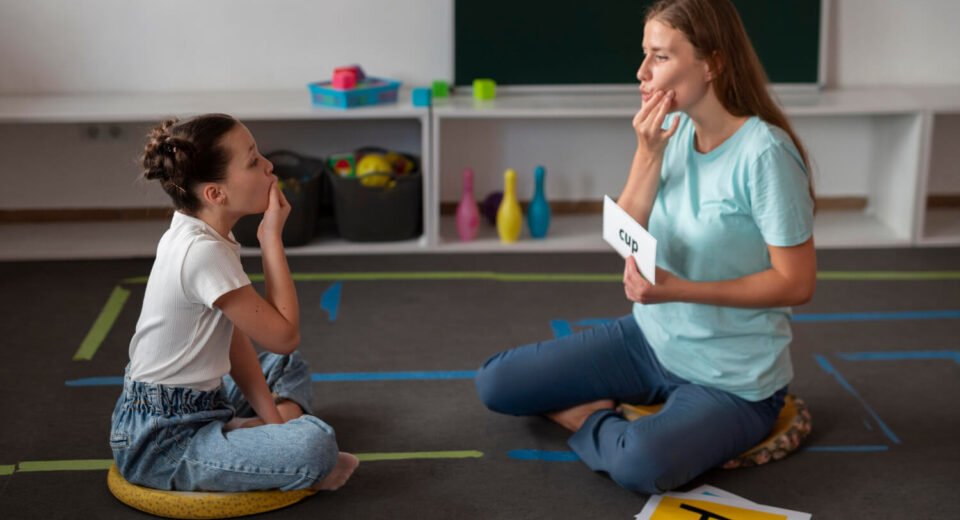 Speech therapy activities