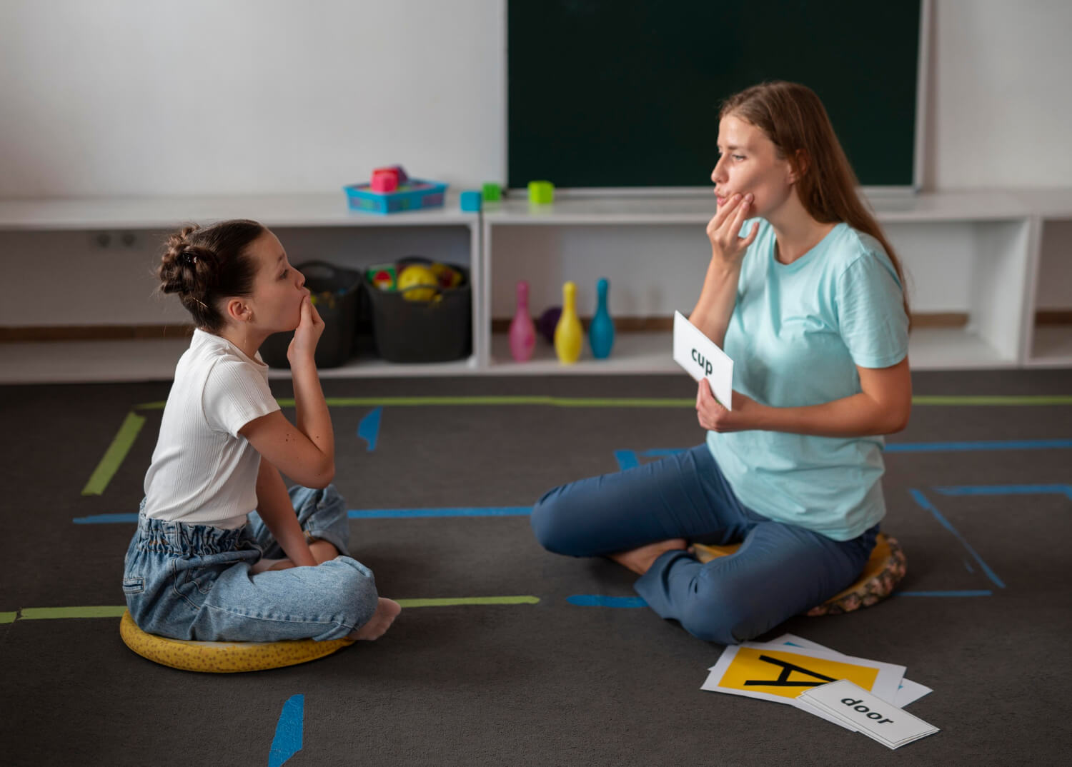 Speech therapy activities